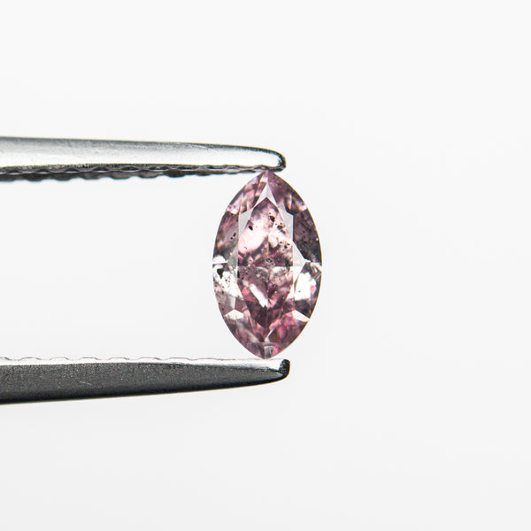 0.29ct 5.70x3.27x2.29mm GIA I1 Fancy Intense Purplish Pink 