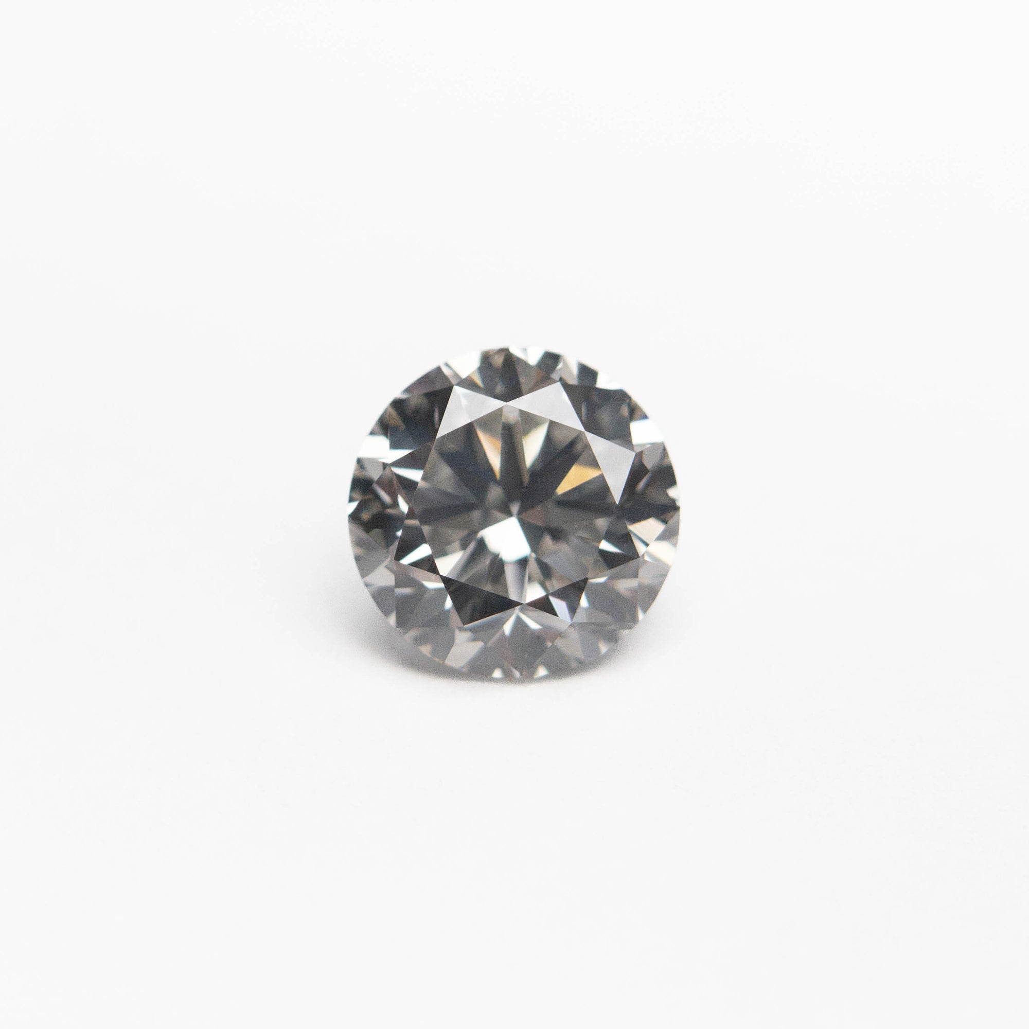 0.60ct 5.20x5.18x3.32mm Fancy Grey Round Brilliant 18968-21