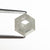 1.28ct 7.79x6.76x2.74mm Hexagon Rosecut 19207-14