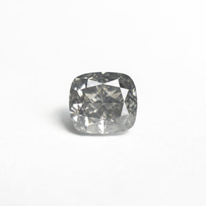 1.00ct 5.74x5.24x3.68mm GIA SI1 Fancy Grey Cushion Brilliant 19412-01