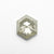 2.49ct 9.39x7.93x3.92mm Hexagon Rosecut 19606-21