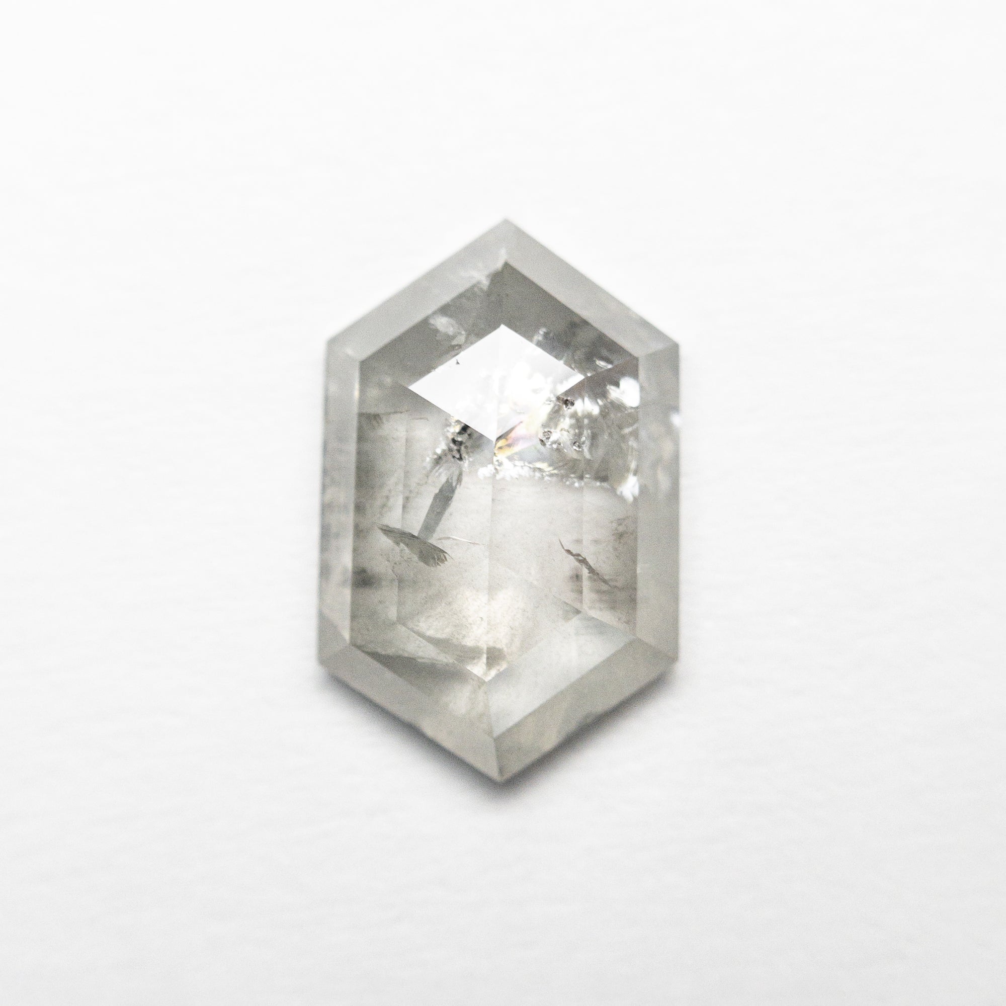 1.26ct 9.44x6.06x2.34mm Hexagon Rosecut 19742-45