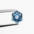 0.67ct 6.054.92x2.73mm Hexagon Step Cut Sapphire 23088-14