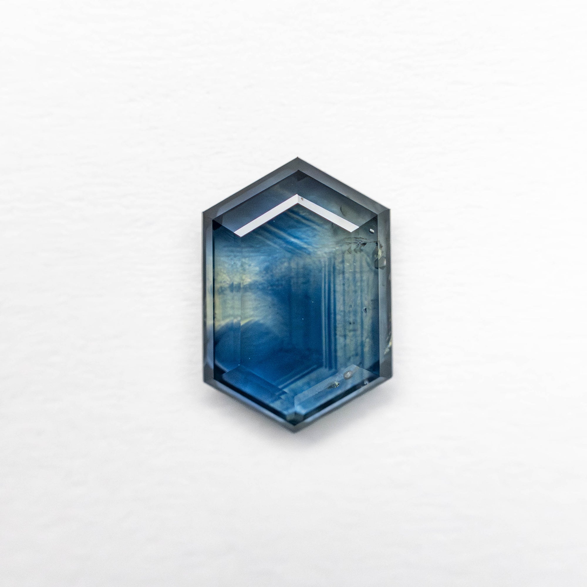 1.08ct 7.76x5.32x2.08mm Hexagon Portrait Cut Sapphire 23474-50