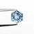 2.06ct 7.73x6.59x4.66mm Hexagon Brilliant Sapphire 23670-15