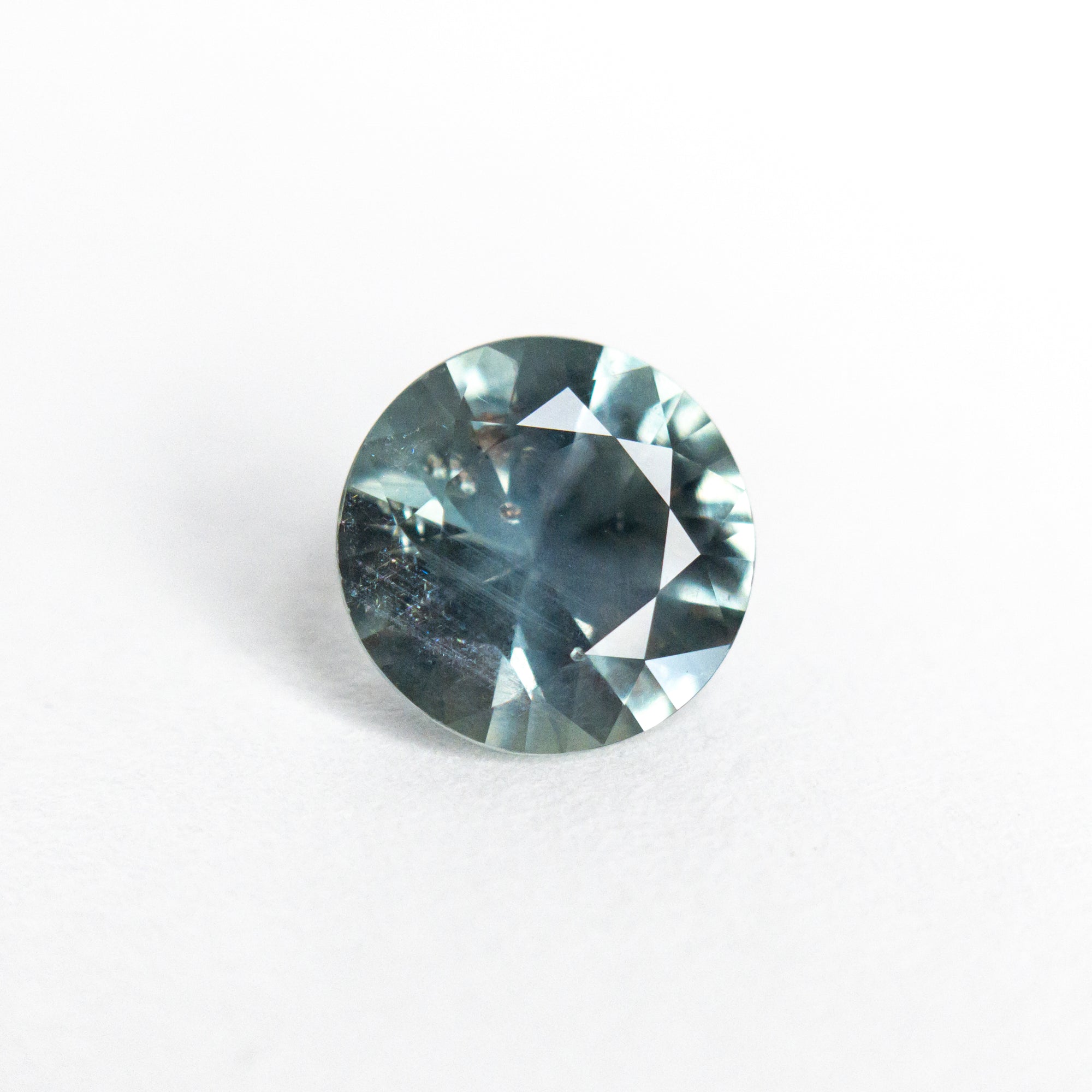 1.45ct 7.07x7.03x4.31mm Round Brilliant Sapphire 23687-12