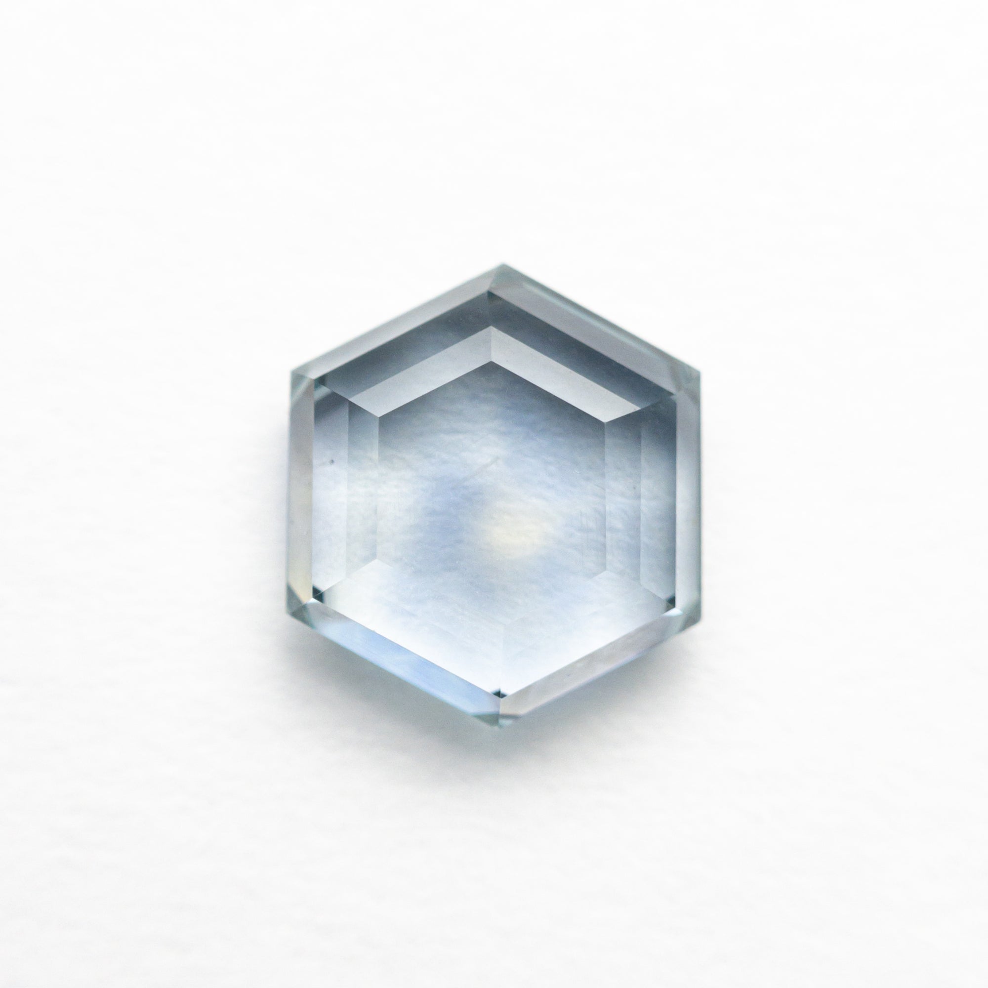 1.96ct 8.20x7.08x2.94mm Hexagon Portrait Cut Sapphire 23709-04