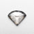 1.05ct 7.37x9.14x2.27mm Fan Rosecut 23834-22