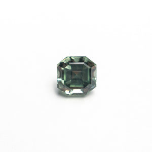 0.88ct 4.98x4.89x3.93mm Cut Corner Square Step Cut Sapphire 23903-10