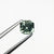 0.88ct 4.98x4.89x3.93mm Cut Corner Square Step Cut Sapphire 23903-10