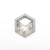 1.42ct 8.06x6.91x2.88mm Hexagon Rosecut 24512-04