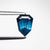 1.09ct 7.16x5.41x3.65mm Shield Step Cut Sapphire 25038-01