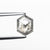 1.27ct 8.08x6.18x2.81mm Hexagon Rosecut 25450-08