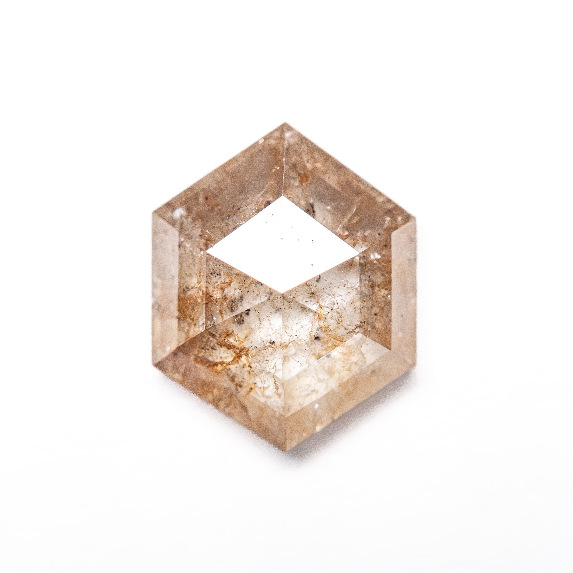 1.67ct 9.07x7.28x3.13mm Hexagon Rosecut 25457-06