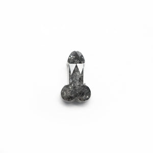 0.56ct 6.63x3.92x2.57mm Penis Rosecut 25459-08