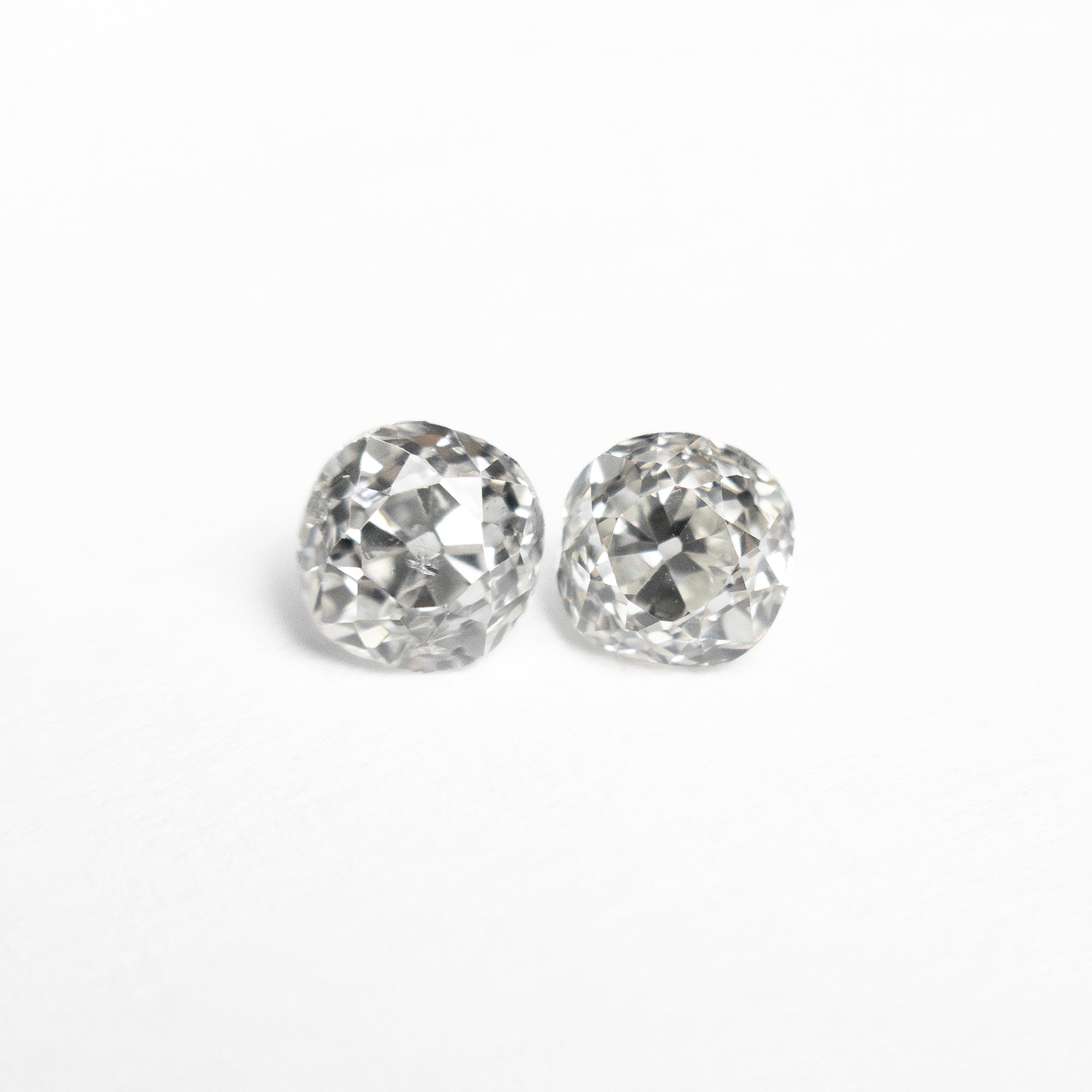 0.83cttw 2pc 4.49x4.27x3.29mm 4.32x4.00x3.20mm SI H-J Antique Old Mine Cut Matching Pair 25711-04