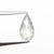 1.28ct 10.39x5.45x3.15mm Pear Double Cut 25807-32