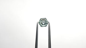 1.21ct 6.64x5.66x3.92mm Hexagon Brilliant Sapphire 23670-16