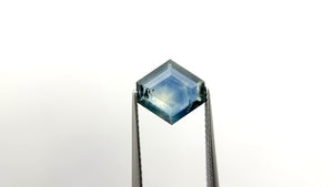 2.63ct 10.68x10.28x2.85mm Hexagon Portrait Cut Sapphire 23427-04