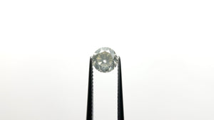 1.05ct 6.38x6.35mm SI2 Fancy Grey Round Brilliant 24514-06