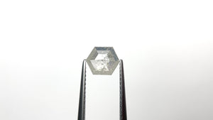 0.88ct 7.28x6.02x2.51mm Hexagon Rosecut 24512-17