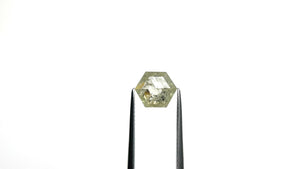 2.49ct 9.39x7.93x3.92mm Hexagon Rosecut 19606-21