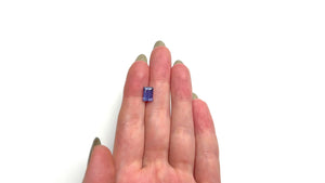 2.61ct 8.35x5.84x4.66mm Rectangle Brilliant Sapphire 24678-01