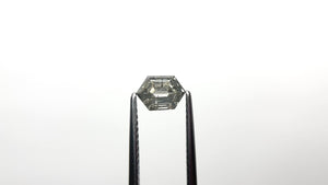 1.00ct 6.92x4.82x3.67mm Hexagon Step Cut 25450-16