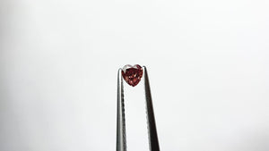 0.23ct 4.15x3.96x2.04mm GIA VS1 Fancy Deep Orangy Pink Heart Brilliant 🇦🇺 24121-01