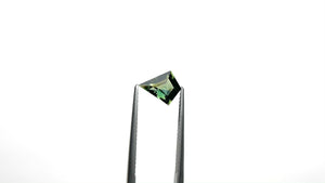 1.40ct 9.68x7.88x3.54mm Kite Step Cut Sapphire 22309-01