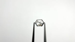 0.64ct 6.85x4.94x2.06mm Hexagon Rosecut 22390-27