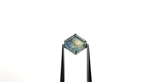 2.86ct 9.23x8.84x3.48mm Hexagon Portrait Cut Sapphire 23469-14