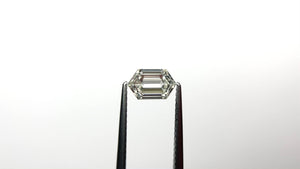 1.03ct 7.93x4.89x3.02mm GIA VVS1 J Hexagon Step Cut 25803-05