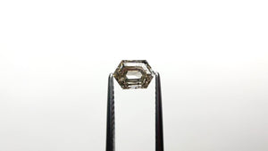 1.01ct 7.32x4.98x3.21mm Hexagon Step Cut 25450-17