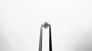 0.26ct 3.42x3.37x2.43mm GIA SI1 Fancy Purplish Pink Cushion Brilliant 🇦🇺 24102-01