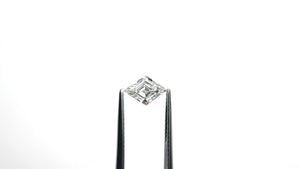 1.02ct 9.42x6.31x3.63mm GIA VVS2 H Lozenge Step Cut 25802-01