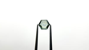 1.24ct 7.25x6.18x2.62mm Hexagon Step Cut Sapphire 22434-125