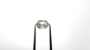 2.56ct 10.81x6.52x3.83mm Hexagon Rosecut 25457-05