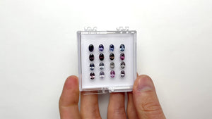 12.91cttw 16pc Oval Brilliant Sapphire Parcel 24673-00