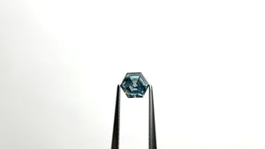 1.14ct 6.33x5.52x4.02mm Hexagon Brilliant Sapphire 23670-11