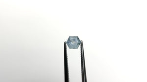 0.84ct 6.10x5.01x3.74mm Hexagon Brilliant Sapphire 23088-25