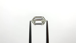 1.01ct 9.14x5.05x2.62mm GIA VVS2 H Hexagon Step Cut 25803-07