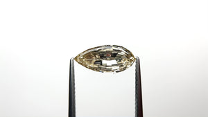 2.13ct 13.35x6.09x3.46mm GIA SI1 W-X Geo Pear Step Cut 25790-01