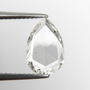 1.26ct 11.66x7.74x1.42mm SI2+ I White Rosecut Pear 18654-02 - Misfit Diamonds
