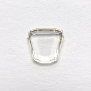 0.92ct 6.81x7.15x1.51mm Shield Portrait Cut Sapphire 20777-01