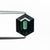 1.80ct 8.47x6.63x3.86mm Hexagon Step Cut Sapphire 22315-03