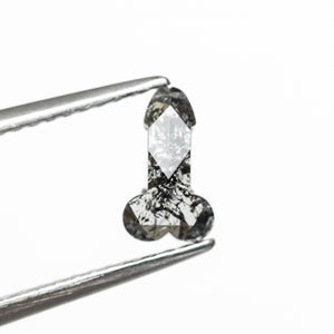 0.66ct 7.64x4.54x2.46mm Penis Rosecut 22348-20