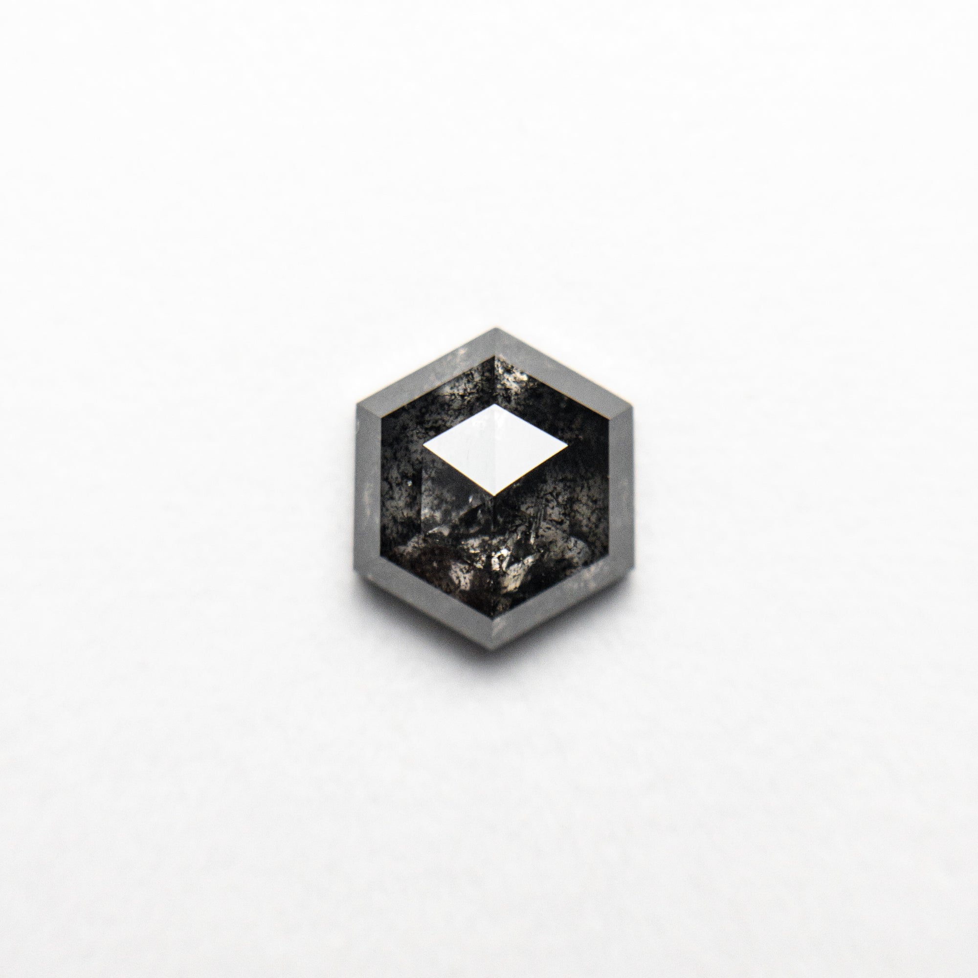 0.86ct 6.34x5.53x2.74mm Hexagon Rosecut 22379-01