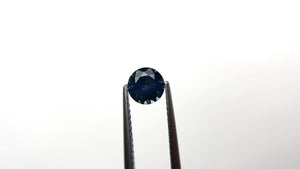 0.74ct 5.53x5.51x3.45mm Round Brilliant Sapphire 22253-02