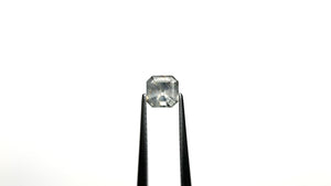 0.89ct 5.44x5.43x3.53mm Cut Corner Square Step Cut Sapphire 22098-01